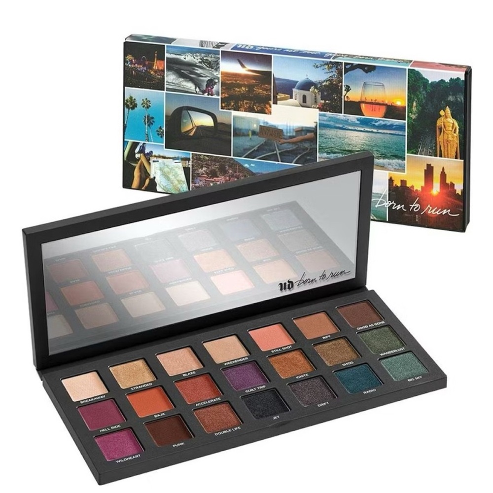 Urban Decay Eyeshadow Palette — Warm Browns, Greens, Pinks & Golds